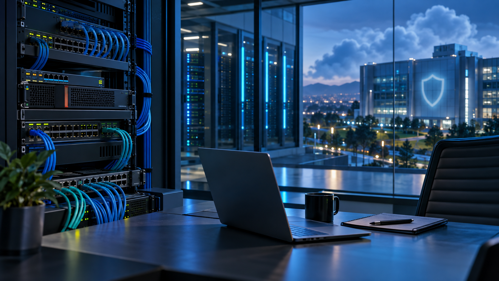 Cloud services and network security protection